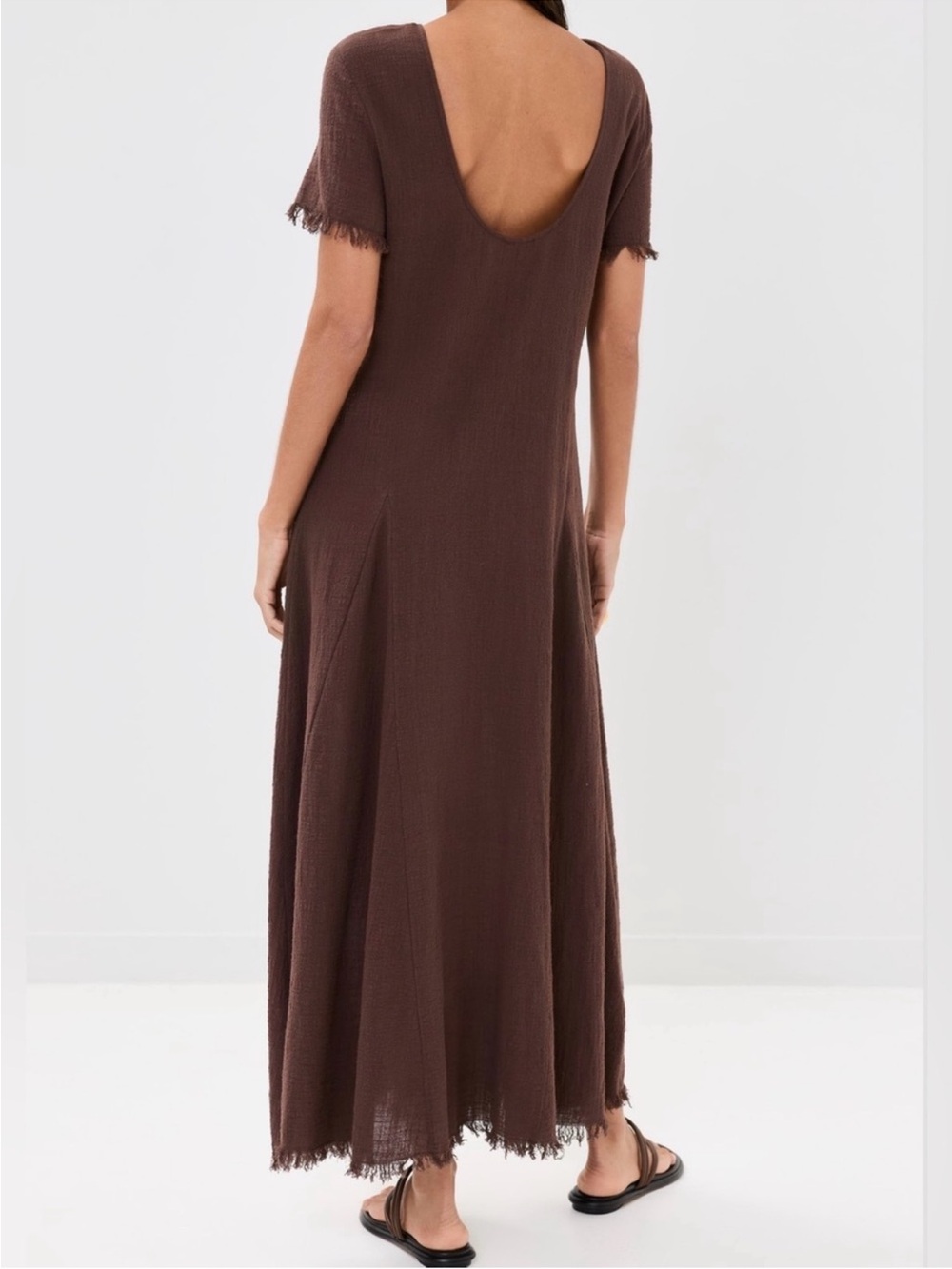 STAUD Brown Maxi Dress - Picture 8 of 10
